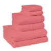 Set 6 Prosoape Bumbac 500g Hotel 6PR1 Turcoaz Set 6 Prosoape Bumbac 500g Hotel 6PR1 Coral