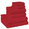 Set 6 Prosoape Bumbac 500g Hotel 6PR1 Red